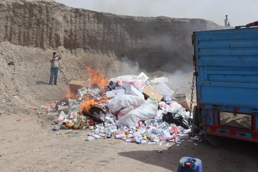هيئة الصحة تتلف كمية أدوية منتهية الصلاحية