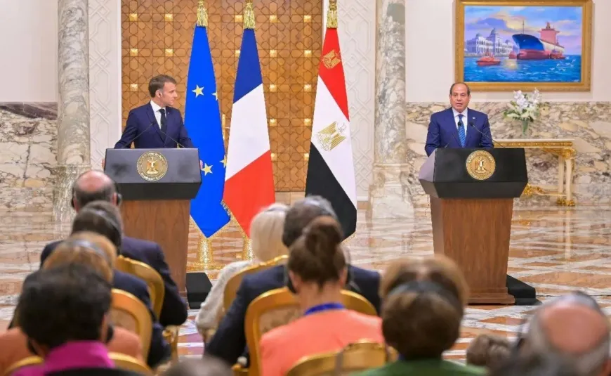 مصر وفرنسا ترفعان العلاقات إلى شراكة استراتيجية