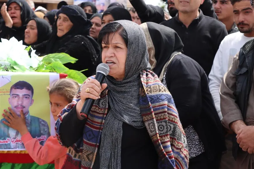 تشيع جثامين 4 مقاتلين من قوات سوريا الديمقراطية