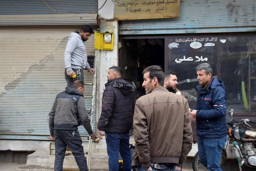 المباشرة بتركيب العدادات الإلكترونية في الدرباسية
