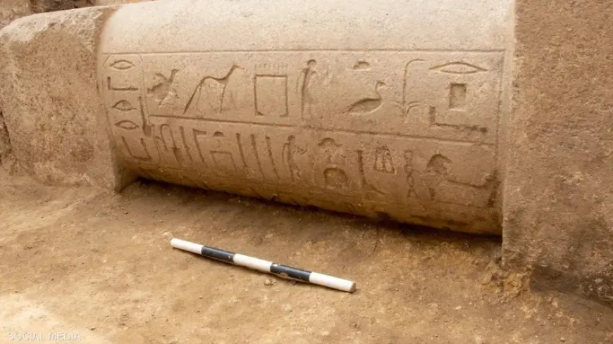 اكتشاف أثري نادر في سقارة بمصر