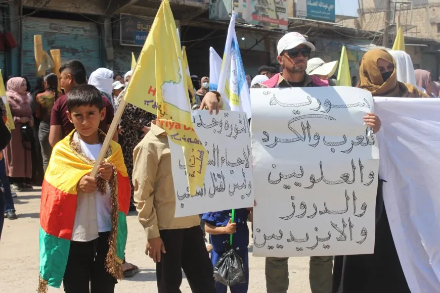 أهالي جل آغا يدعون سلطة دمشق لعدم خلط الأمور السياسية بالإنسانية 