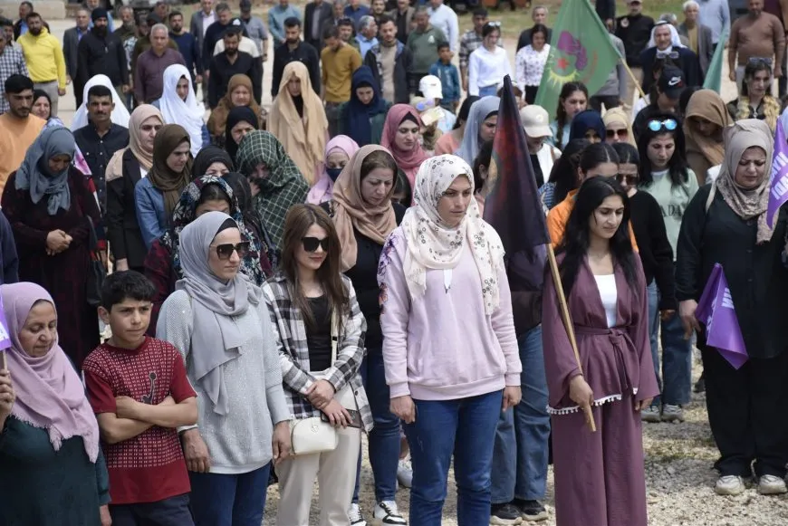 احتفال جماهيري لإحياء الذكرى 20 لتأسيس منظومة المرأة الكردستانية 