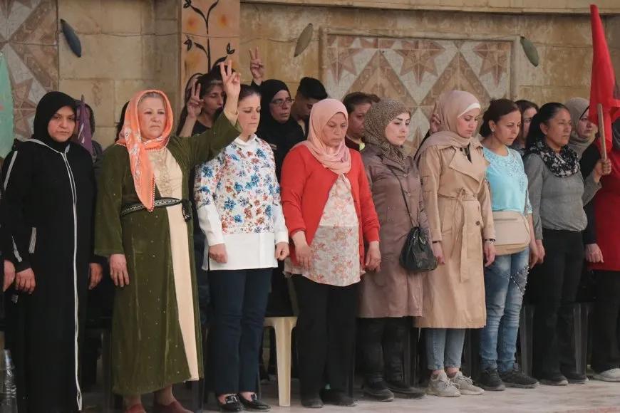 احتفال جماهيري لإحياء الذكرى 20 لتأسيس منظومة المرأة الكردستانية 