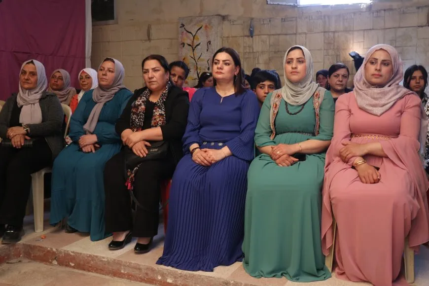 احتفال جماهيري لإحياء الذكرى 20 لتأسيس منظومة المرأة الكردستانية 