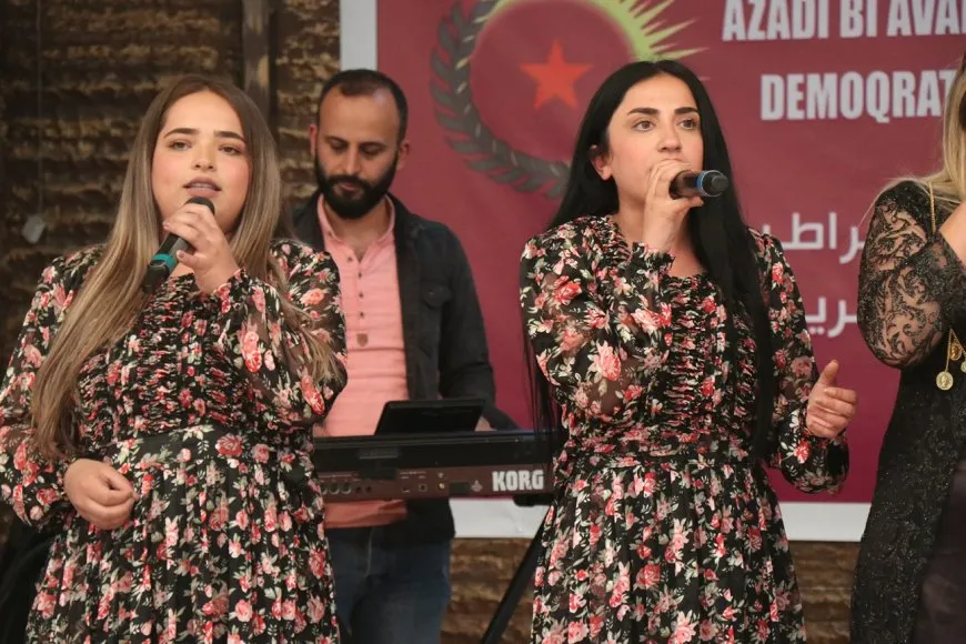احتفال جماهيري لإحياء الذكرى 20 لتأسيس منظومة المرأة الكردستانية 