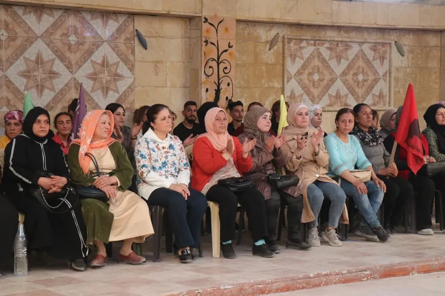 احتفال جماهيري لإحياء الذكرى 20 لتأسيس منظومة المرأة الكردستانية 