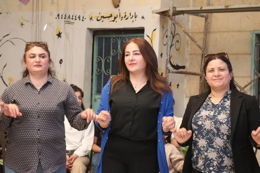 احتفال جماهيري لإحياء الذكرى 20 لتأسيس منظومة المرأة الكردستانية 