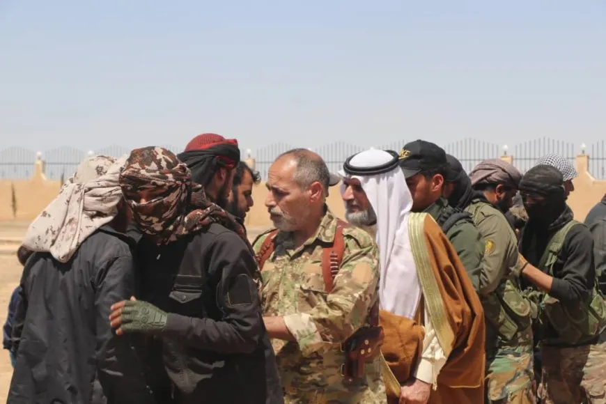 تشيع جثمان مقاتل قسد جهاد عبد القادر في دير الزور