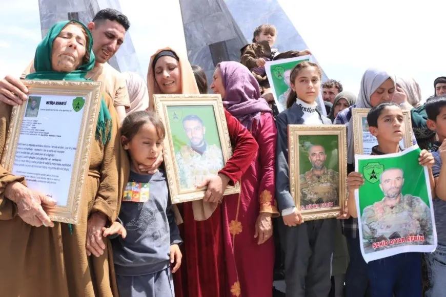تشييع جثامين 3 شهداء واستذكار شهيدين في كوباني