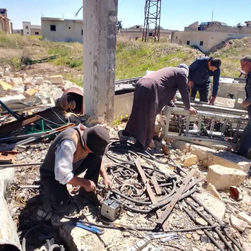 مرتزقة الاحتلال التركي يعيقون إصلاح محطة للمياه