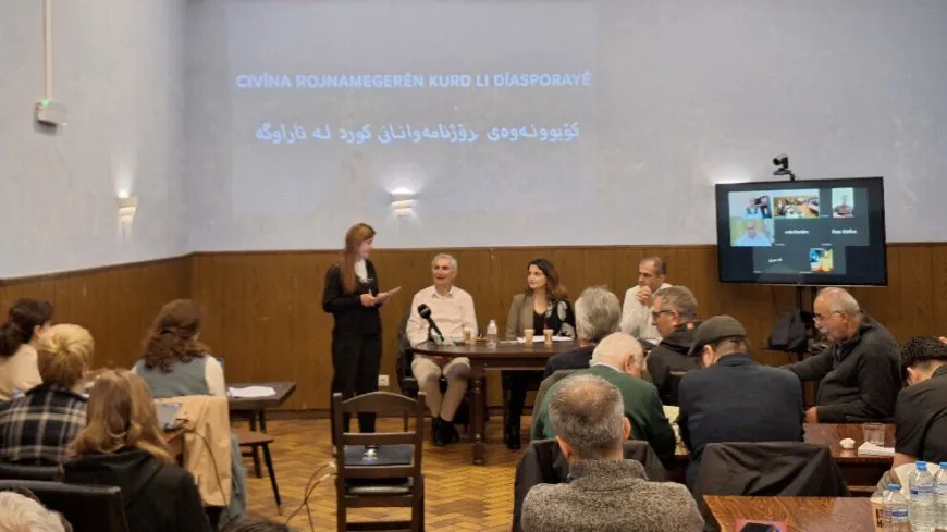 صحفيون كرد يؤسسون جميعة "تجمّع صحفيي كردستان في أوروبا"