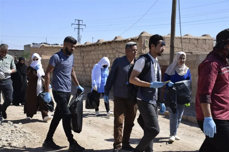 جولات النظافة العامة تتواصل في الحسكة لتحسين الواقع الخدمي