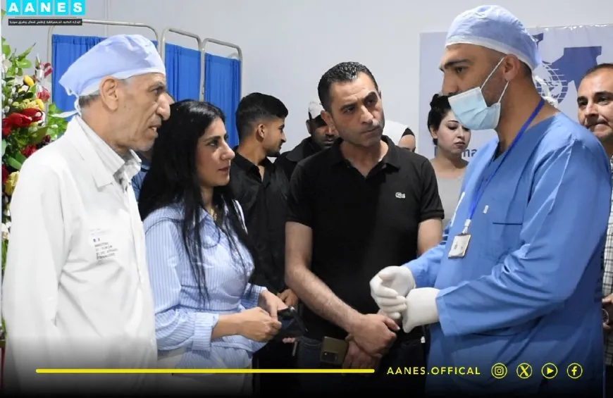 افتتاح أول غرفة عمليات لترميم الحروق في مشفى الرقة الوطني