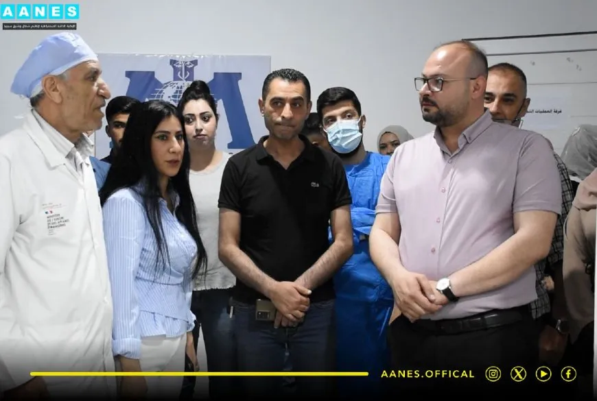 افتتاح أول غرفة عمليات لترميم الحروق في مشفى الرقة الوطني
