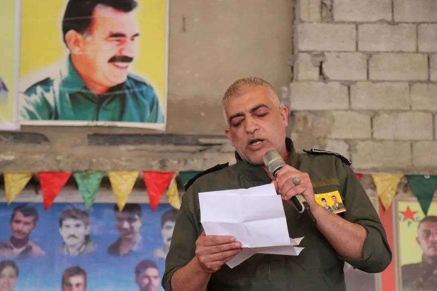 مراسم غيابية لثلاثة شهداء من قوات سوريا الديمقراطية في حلب