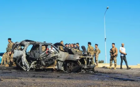 مقتل شخص في غارة إسرائيلية استهدفت سيارة جنوب لبنان