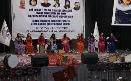 إحياء الذكرى الـ 33 لاستشهاد الفنانة مزكين في قامشلو