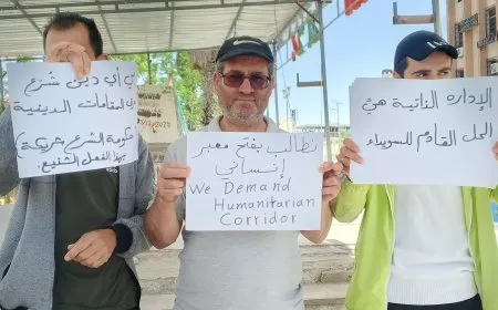 مطالبات بالإدارة الذاتية وفتح المعابر في السويداء 