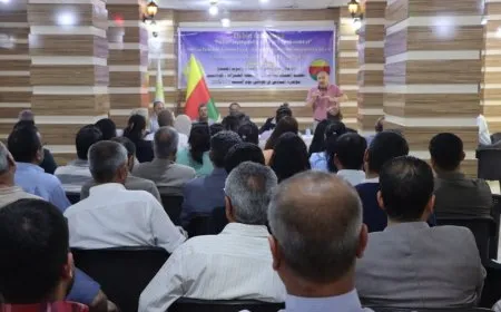 انتخاب رئاسة مشتركة لمجلس اتحاد المحامين في مقاطعة الفرات