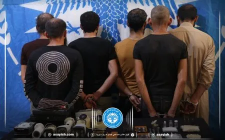 القبض على 6 مروّجين للمخدرات في الرقة