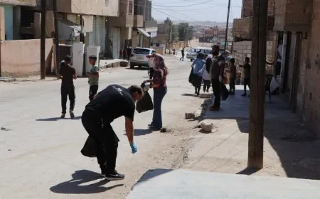 مبادرة مجلس مدينة الحسكة لتعزيز الوعي البيئي تصل إلى حي المشيرفة