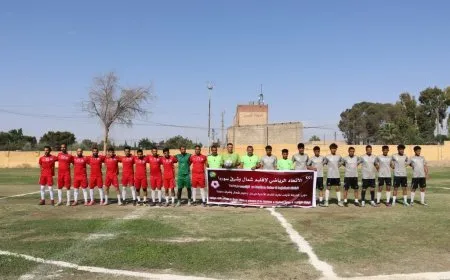 انطلاق بطولة دوري الدرجة الأولى لأندية كرة القدم في إقليم شمال وشرق سوريا