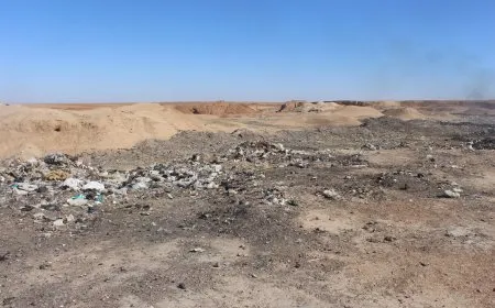 استياء واسع من تفاقم مشكلة مكب النفايات في جل آغا