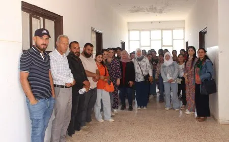 تكريم عدد من معلمي تل براك تقديراً لجهودهم التربوية