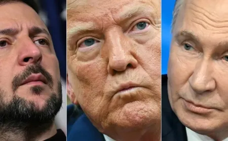 زيلينسكي يقترح اجتماعاً ثلاثياً مع ترامب وبوتين