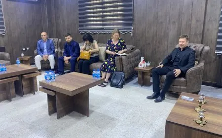 وفد أوروبي يزور كوباني