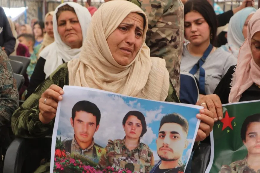 مراسم غيابية لـشهيدات من YPJ في الحسكة