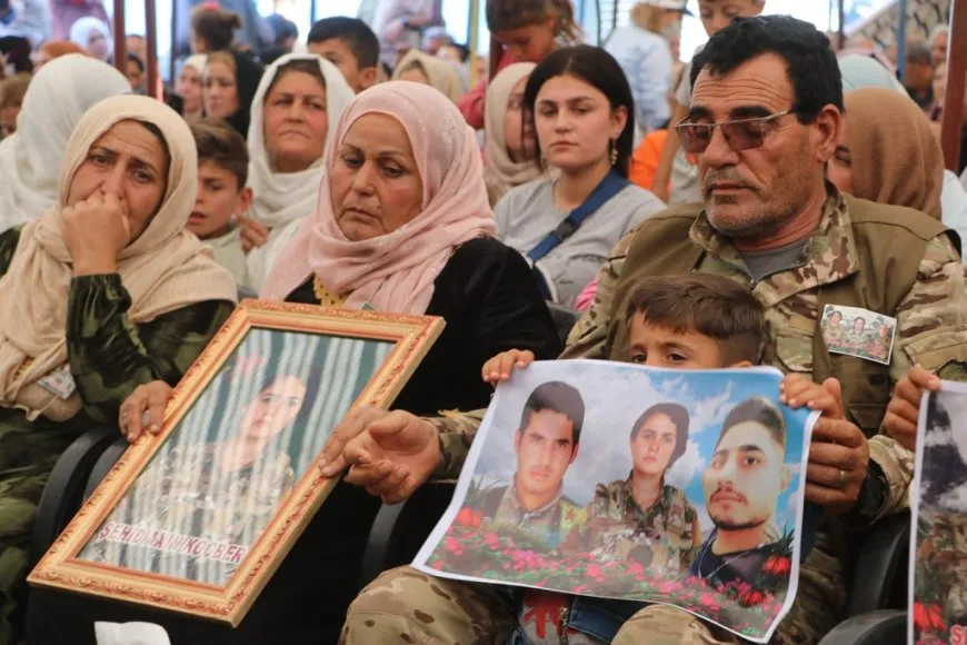 مراسم غيابية لـشهيدات من YPJ في الحسكة