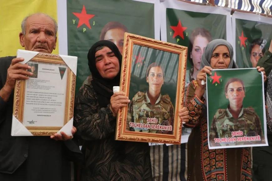 مراسم غيابية لـشهيدات من YPJ في الحسكة