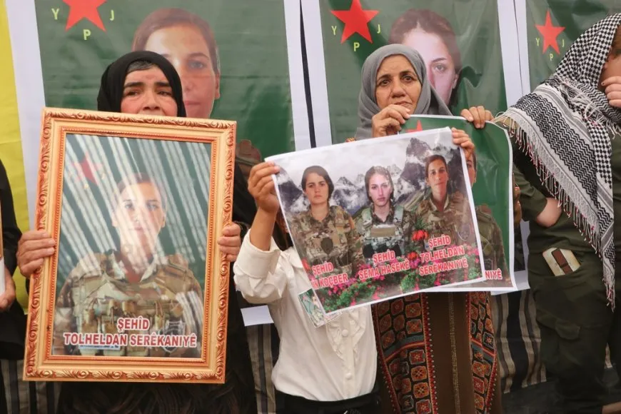 مراسم غيابية لـشهيدات من YPJ في الحسكة