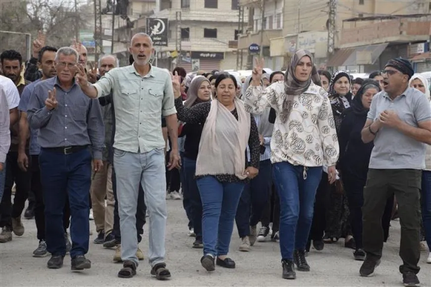 خيمة عزاء لشهيد السلام والديمقراطية سري سريا أوندر في الحسكة