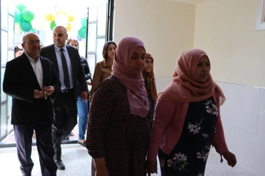 افتتاح أقسام جديدة في مستشفى مشتنور بمدينة كوباني