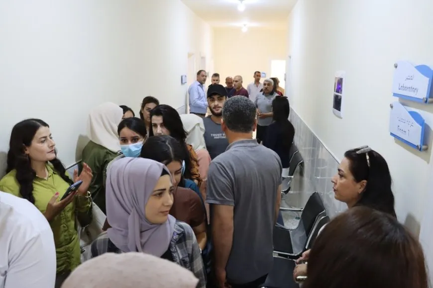 افتتاح أقسام جديدة في مستشفى مشتنور بمدينة كوباني