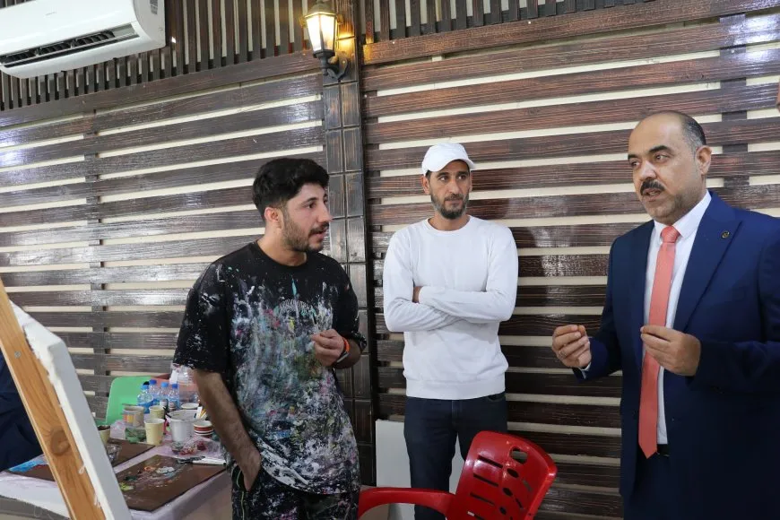 ملتقى روج آفا للفن التشكيلي يواصل فعالياته في يومه الثالث