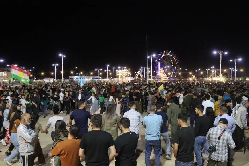 احتفالات في إقليم شمال وشرق سوريا بانتصار مقاومة سد تشرين