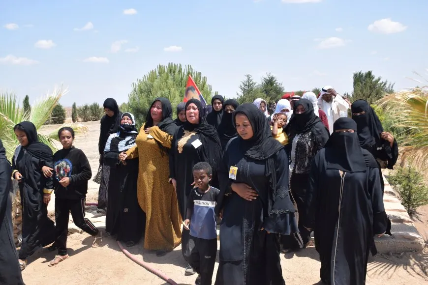 تشييع جثمان مقاتل قسد في تل كوجر 