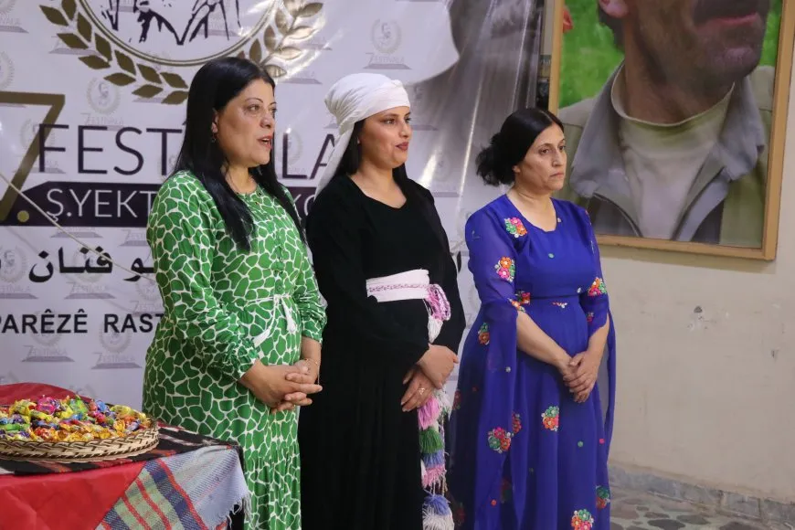 إحياء الذكرى الـ 33 لاستشهاد الفنانة مزكين في قامشلو