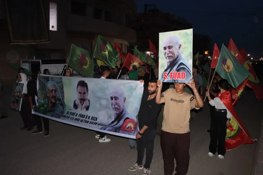 إحياء ذكرى القياديين علي حيدر كايتان ورضا آلتون بمراسم حاشدة
