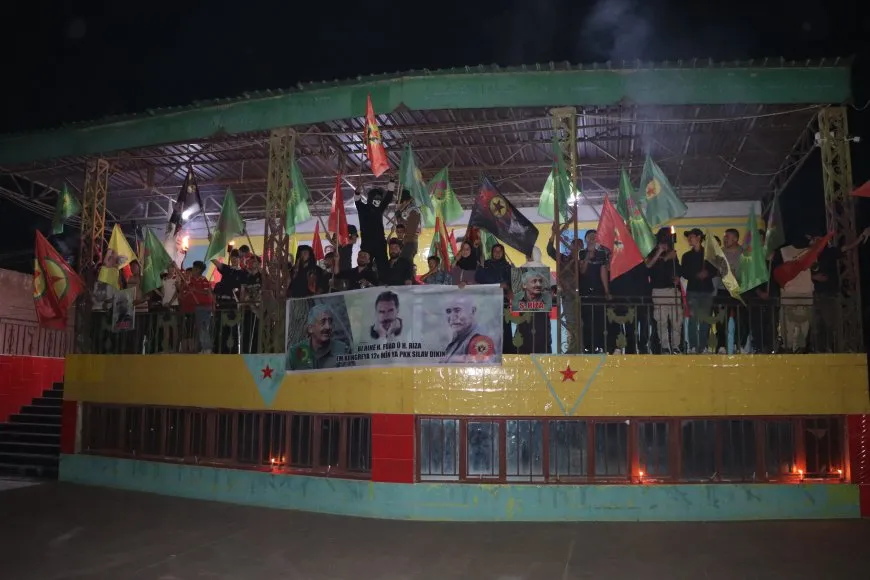 إحياء ذكرى القياديين علي حيدر كايتان ورضا آلتون بمراسم حاشدة