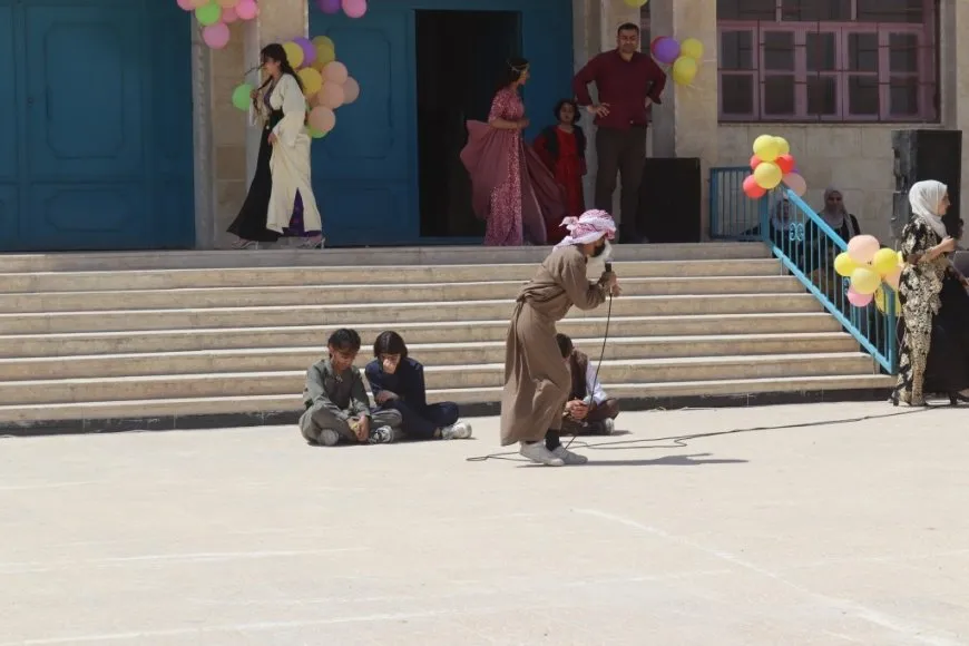 احتفال بيوم اللغة الكردية في مقاطعة الرقة  