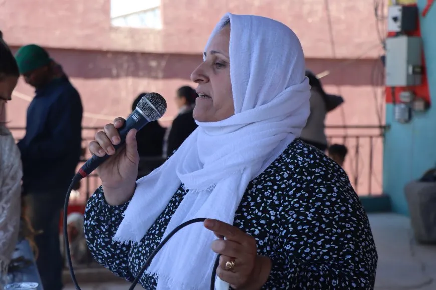 أهالي مدينة قامشلو يشيعون جثمان مقاتل قسد علي شير