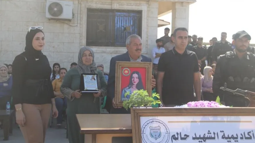 تخريج دورة الشهيدة رونيزا محمد للضابطة الجمركية في الرقة