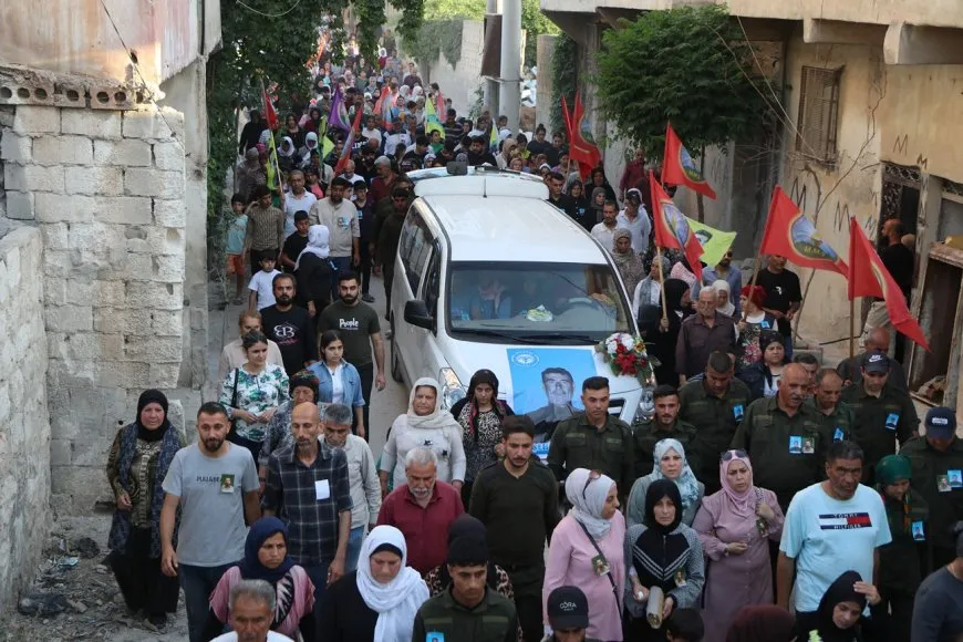 تشييع جثماني الشهيدين هوكر ورشيد في حلب