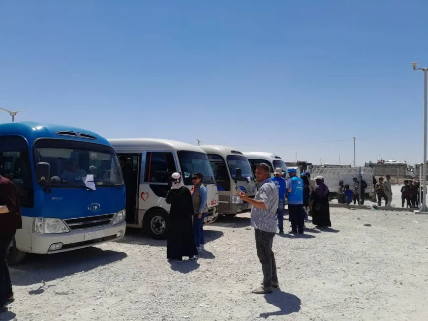 تسيير الرحلة السادسة من الراغبين بالعودة إلى مناطقهم الأصلية
