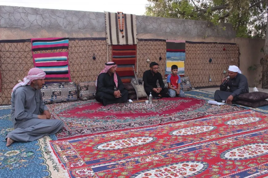 فعالية شعرية وغنائية إحياءً للتراث الشعبي في تل براك